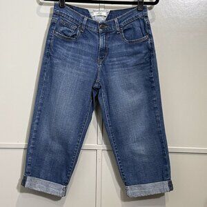 Levi’s Classic Denim Cuffed Hem Capri Jeans Women's Size 4